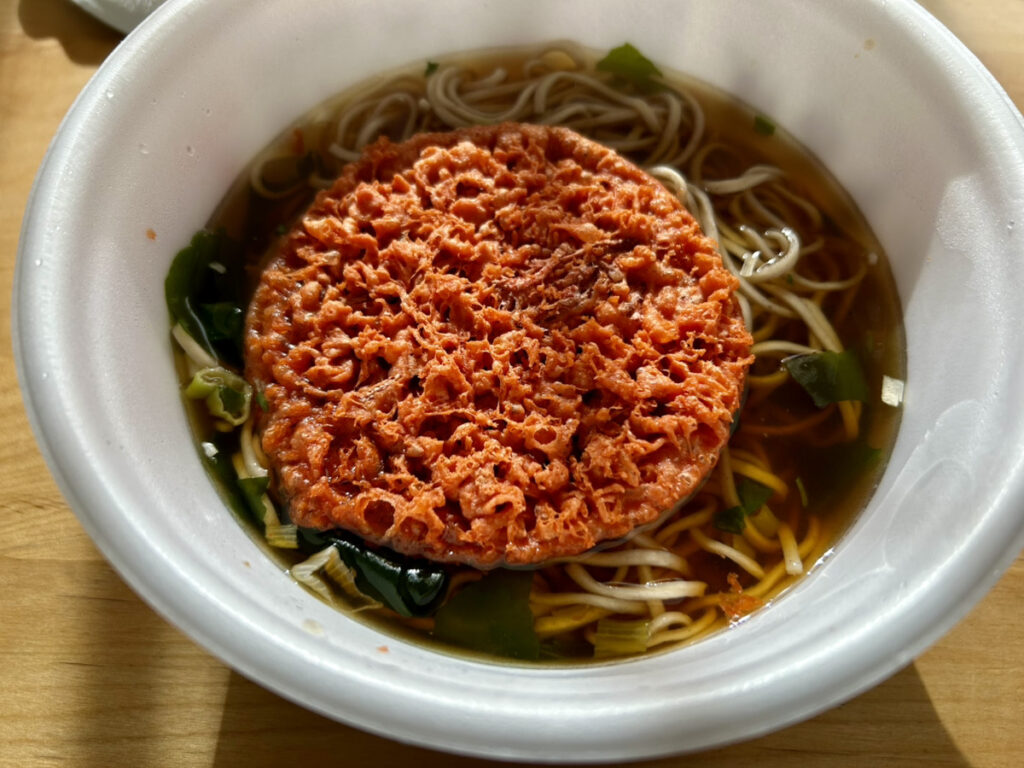 富士そば出来上がり